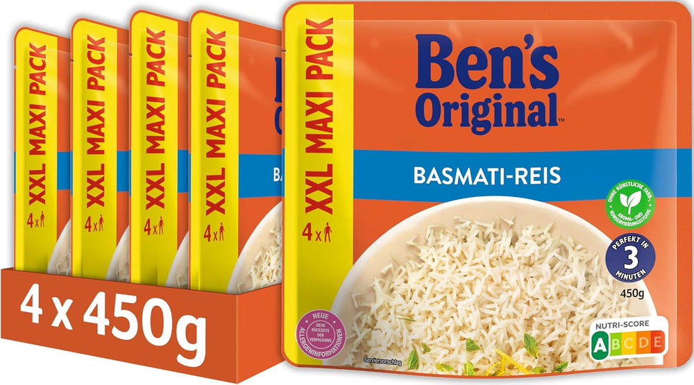 BEN'S ORIGINAL™ Riso Basmati Express 6 x 220 g
