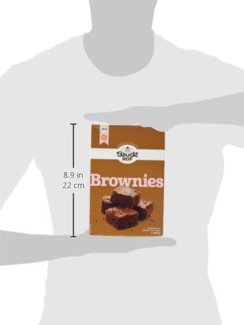 Brownies Senza Glutine, Confezione 3Er (3 X 400 G) - Bio Naty Shop