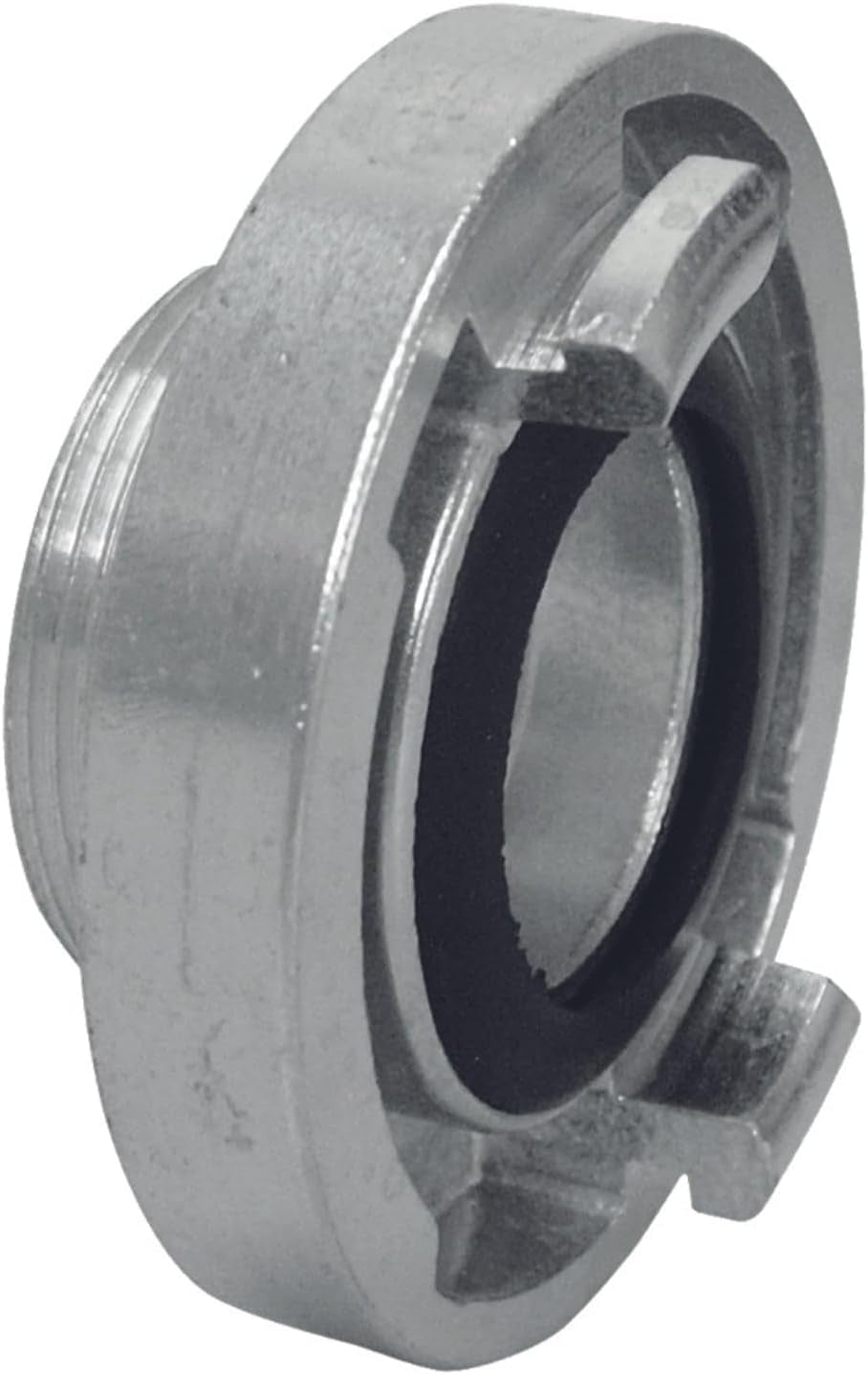 Cuplaj Storz TIP C 52, filet interior de 2 inch, pentru țevi și dispozitive cu inel de etanșare din nitril pentru inserții de aspirație și presiune, fabricat din aluminiu, 31092