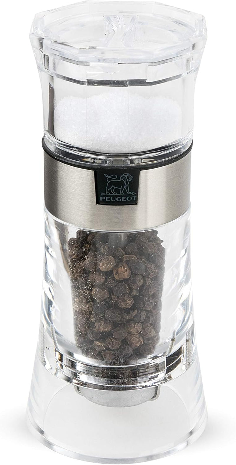 OSLO Duo acrilico/acciaio inox 14 cm Macina e affettatrici Naty Shop Macina pepe