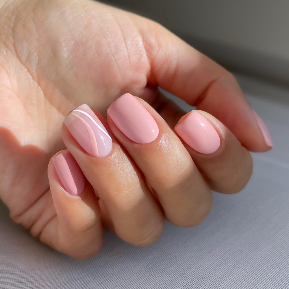 Smalto UV ibrido Semilac 582 Natural Rose 7ml Collezione unghie nude