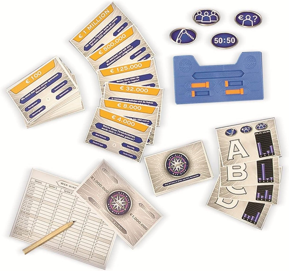 Jumbo Games 19736 Giochi - Chi Vuol Essere Milionario - 20° Anniversario - Gioco da Tavolo - Età 12+