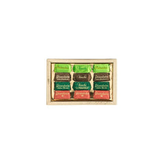 Venchi, Confezione regalo dorata con cioccolatini Gianduiotti assortiti, 110 grammi Cioccolatini Naty Shop