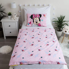 Set biancheria da letto per bambini Minnie Mouse, biancheria da letto in cotone - bambini Naty Shop
