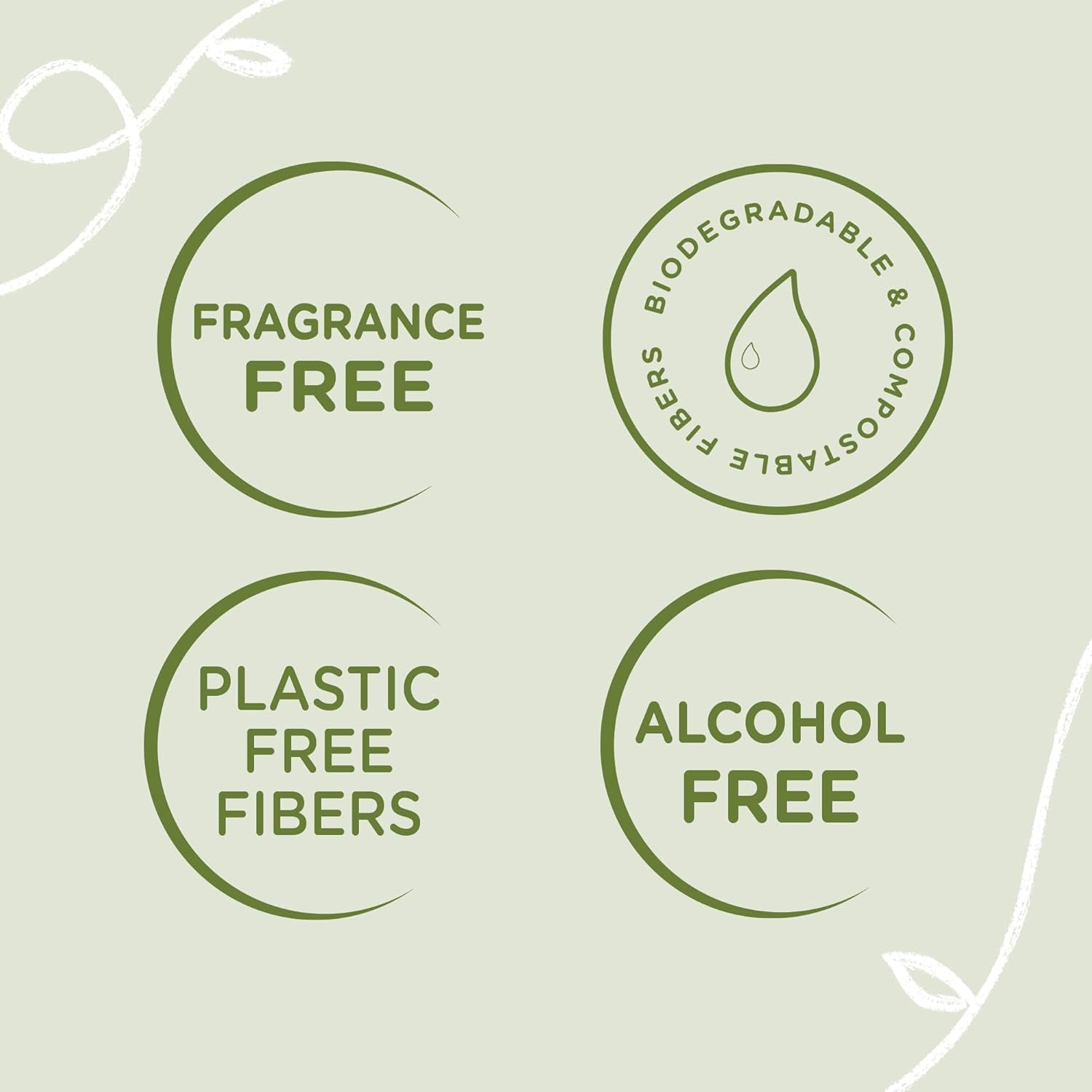 Lingette Coton À L'Eau 60 pz