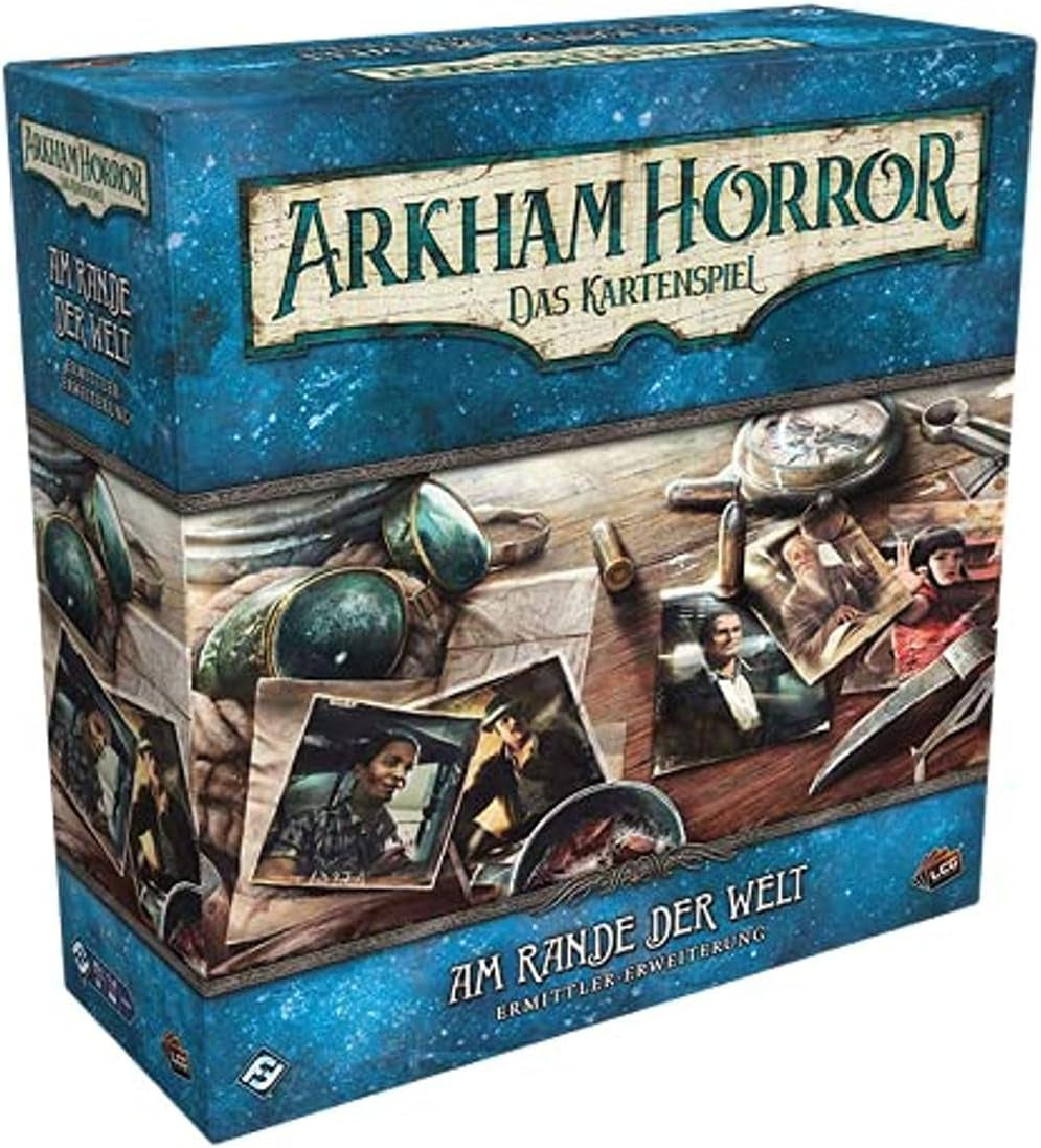 Fantasy Flight Games, Arkham Horror: LCG, Gioco base, Gioco per esperti, Gioco di carte, 1-4 giocatori, Età 14+, 45+ minuti, Tedesco, Multicolor, Colorato