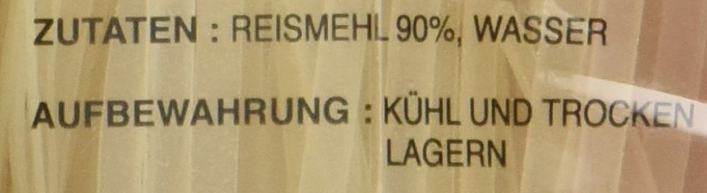 Aroy-D Spaghetti di Riso Senza Glutine Confezioni da 3 mm (1 Confezione x 375 g)