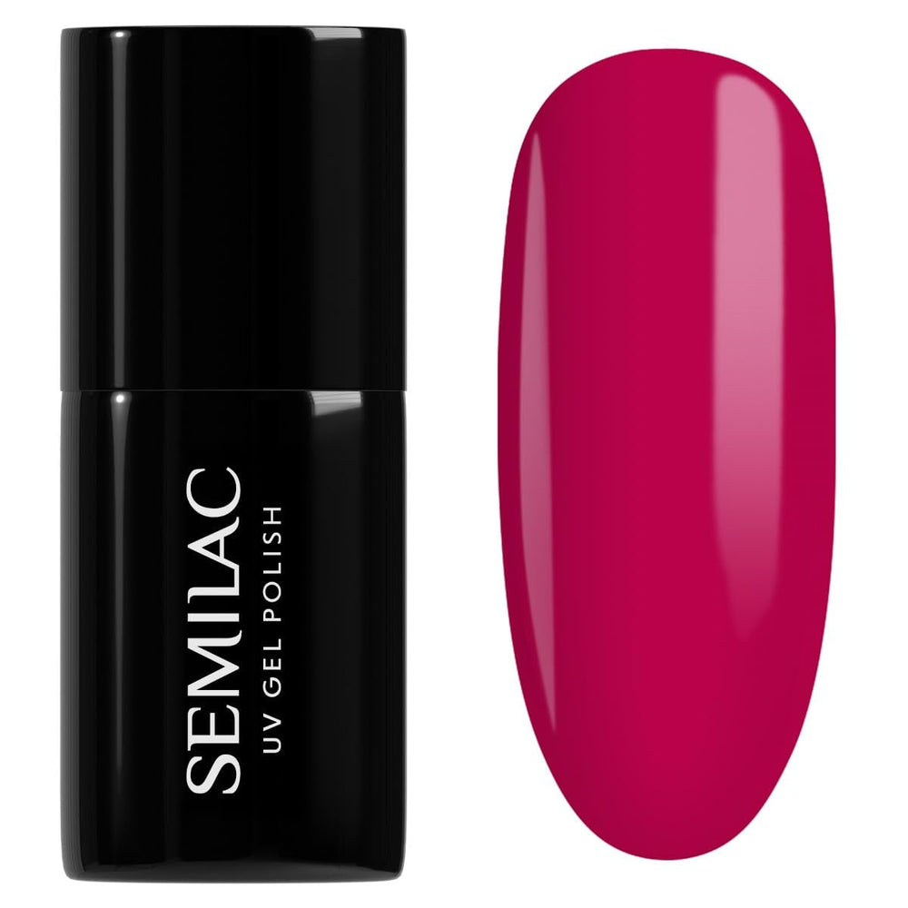 Semilac UV Nagellack Hybrid 404 Black Beans Muffin 7ml Kollektion Tastes of Fall