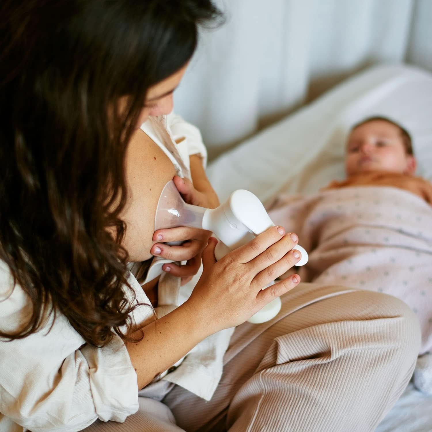 Suavinex, Tiralatte materno, 120 ml, con flusso regolabile Accessori Alimentazione e Allattamento Bebe Naty Shop