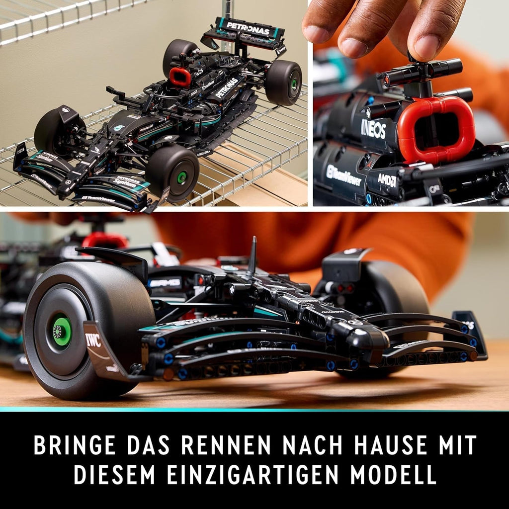 Set de performanță LEGO Technic Mercedes-Amg F1 W14 E pentru adulți, model de mașină de curse la scară, obiecte de colecție pentru casă sau birou, cadouri Formula 1 pentru bărbați, femei 42171 Seturi de constructie Besuche den LEGO-Store