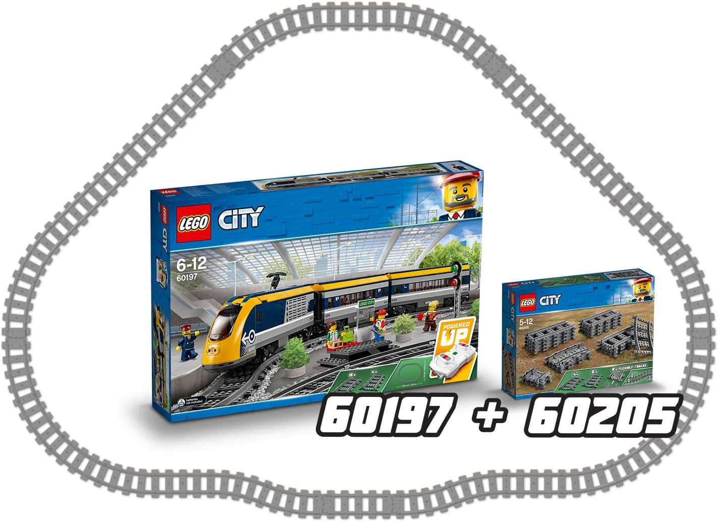 LEGO 60205 City Tracks Set di espansione da 20 pezzi per bambini Set di giocattoli per ragazzi e ragazze Set di costruzione Acquista il negozio LEGO