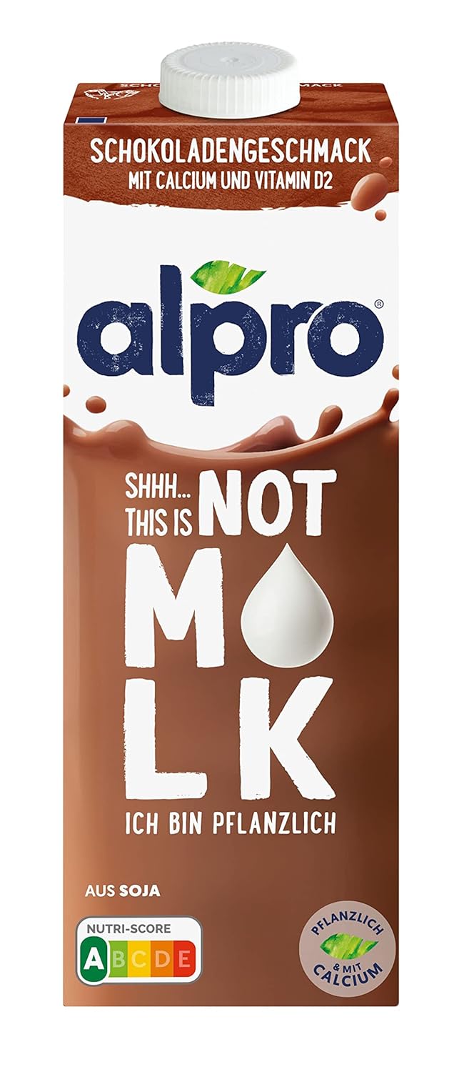 Alpro Bevanda di soia alla vaniglia - Vegana, senza lattosio, con vitamine