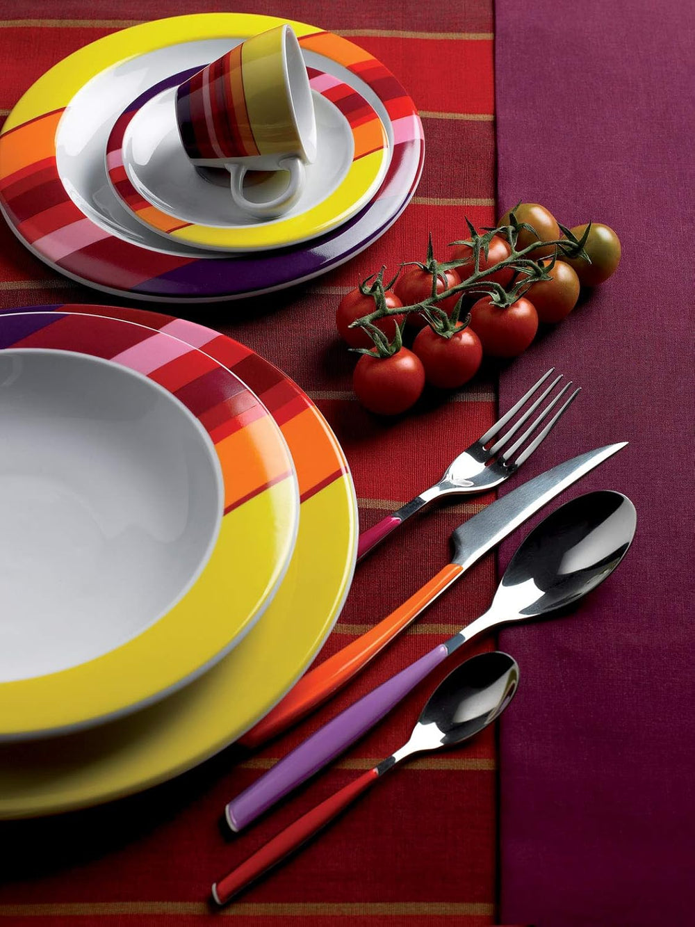 BUGATTI, Glamour, Servizio Posate per 6, 24 Pezzi Acciaio Inox 18/10 Naty Shop