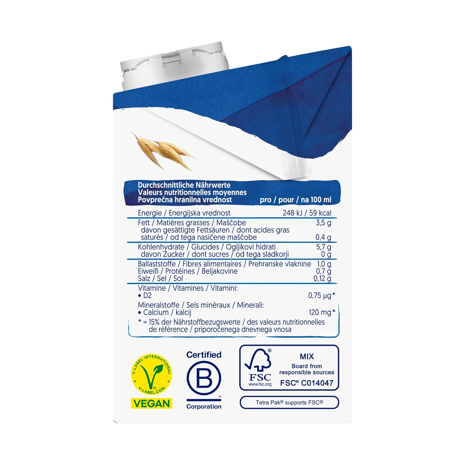 Alpro This Is Not Milk 3.5% - Vegano senza latte - Alto contenuto di calcio