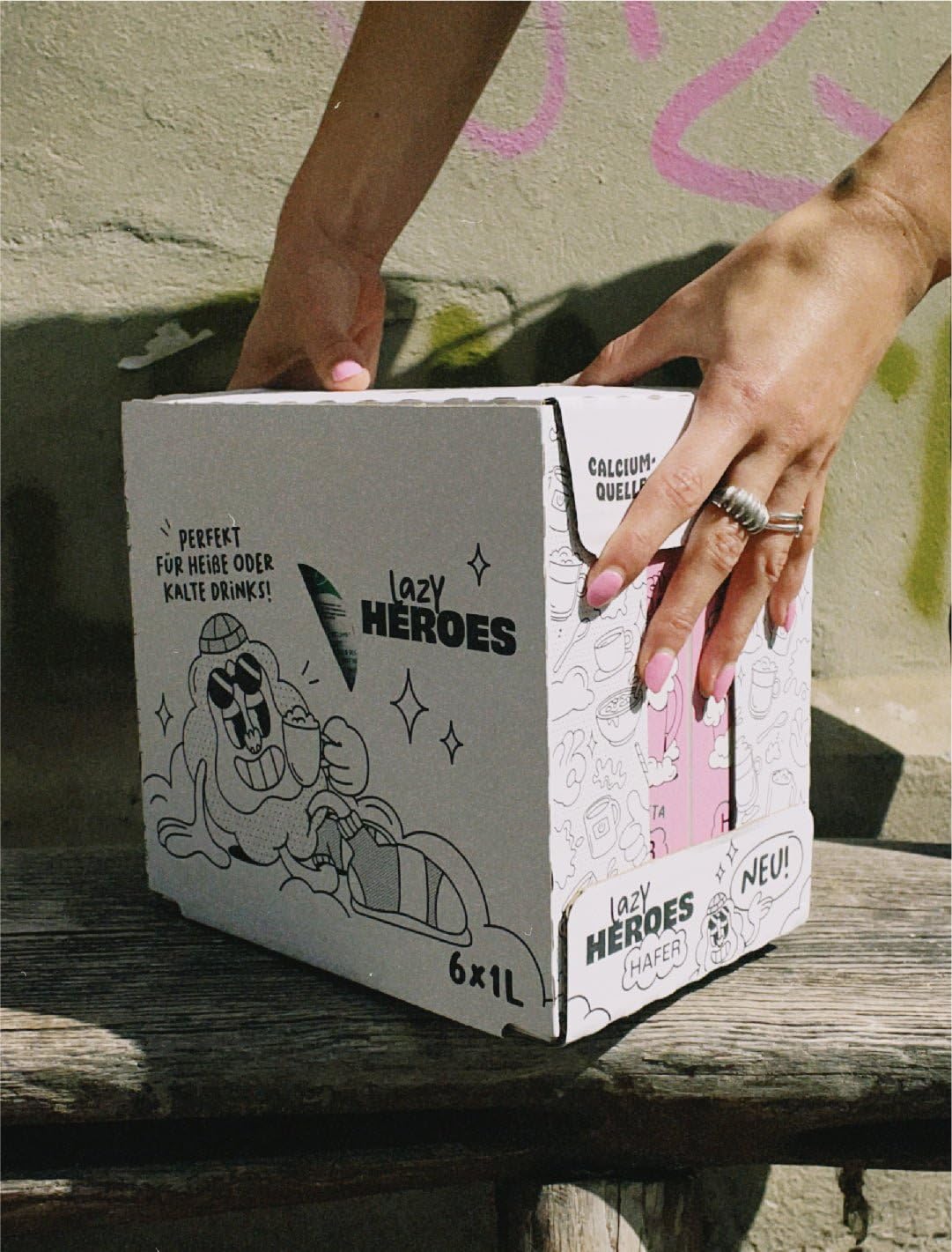 Lazy Heroes Hafer Barista Drink - Schiuma vegana perfetta senza glutine