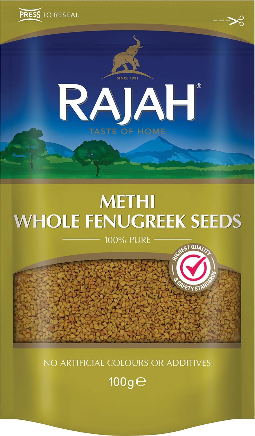 Rajah Kreuzkümmelsamen – Intero Kreuzkümmelsamen zum Würzen und Kochen – 1 x 85 g