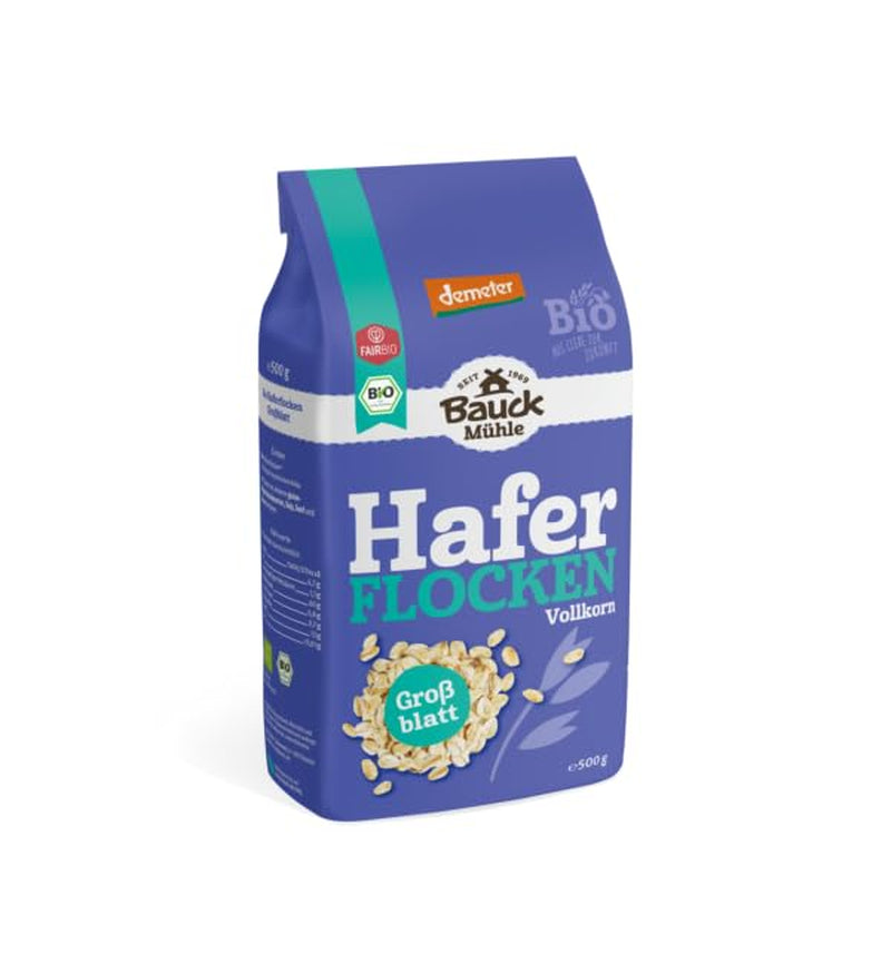 Farina d'avena Demeter Big Leaf, 1 confezione (1 x 500 g)