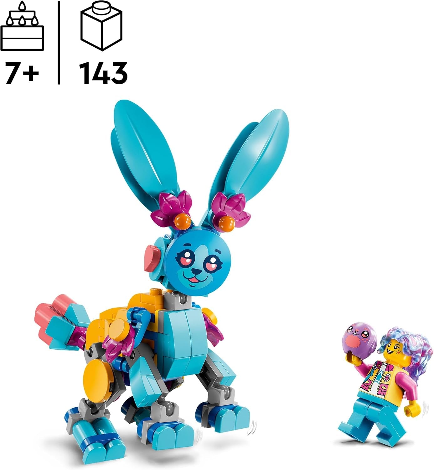LEGO Dreamzzz Bunchus Avventure creative con animali Coniglietto giocattolo per bambini Set da gioco fantasy 20 in 1 con minifigure Izzie Regalo per ragazze e ragazzi di 7 anni 71488 Set da costruzione Besuche den LEGO-Store