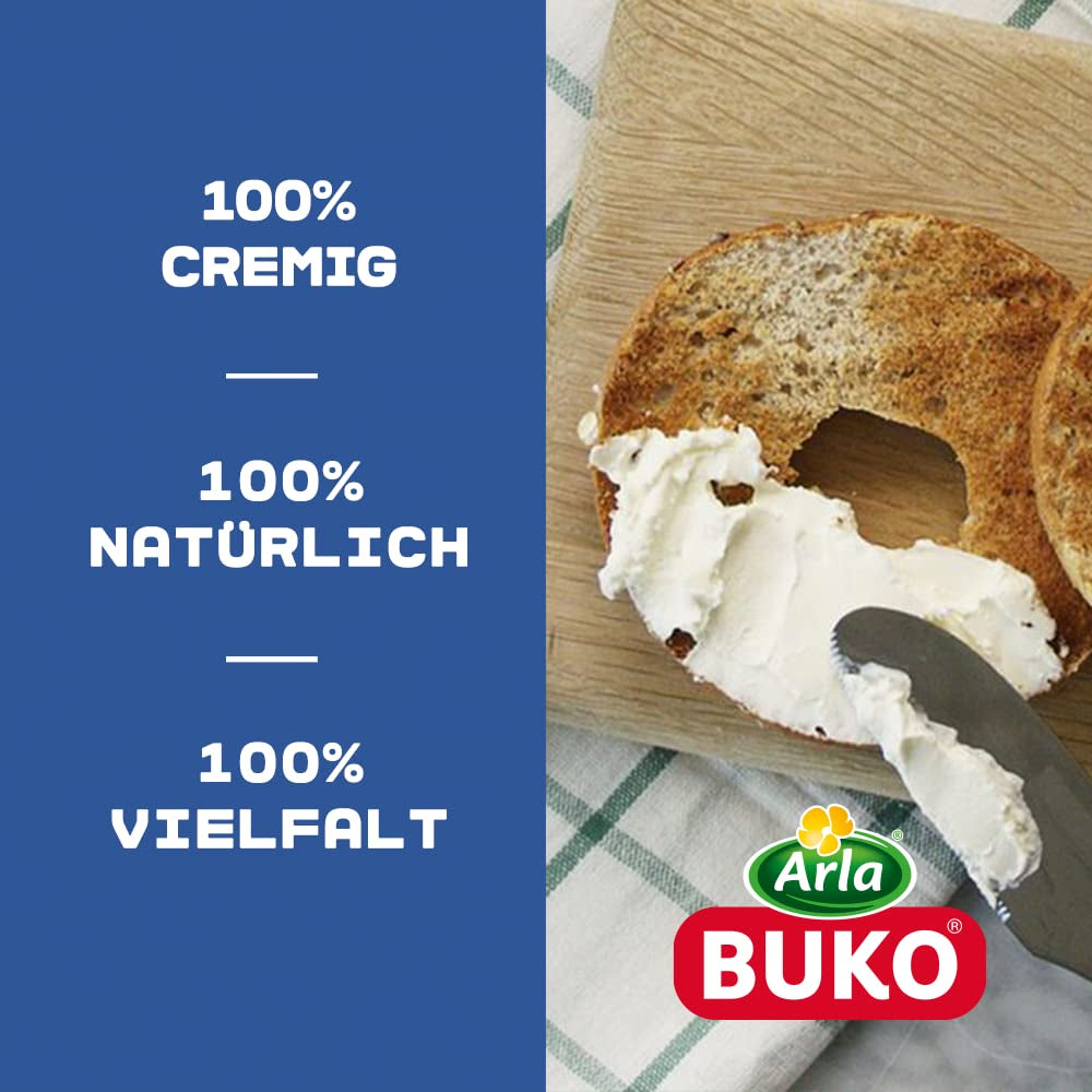 Gartenkräuter Frischkäse | 10x200 g | Ingredienti naturali al 100% Ohne Konservierungsstoffe, Addensanti e Gesmackverstärker