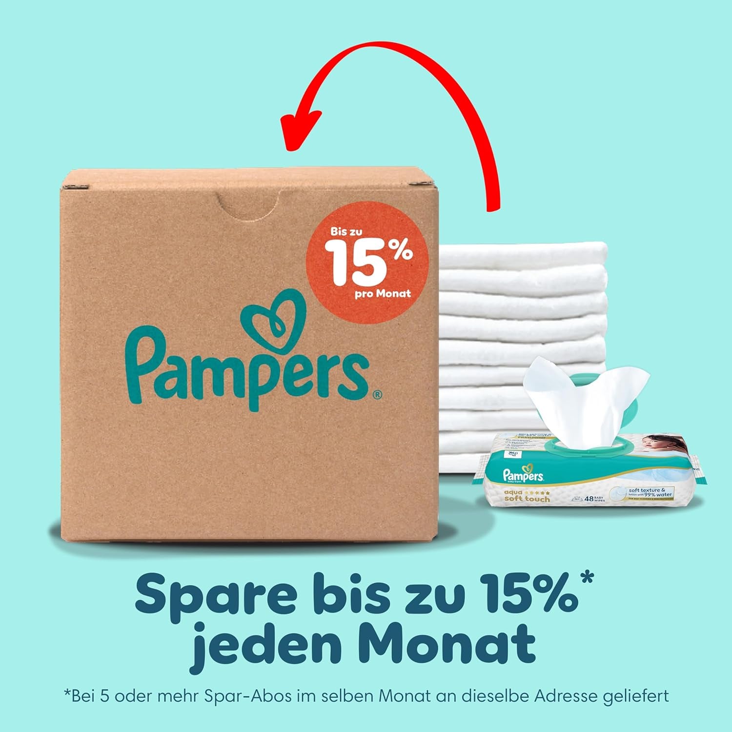 Pantaloni di protezione Premium Pampers taglia 7, 123 pannolini, 15 kg+, con regolazione a 360° e polsini morbidi anti-perdite per comfort e protezione ottimali