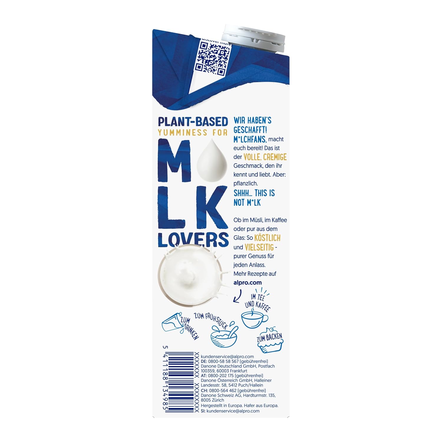 Alpro This Is Not Milk 3.5% - Vegano senza latte - Alto contenuto di calcio