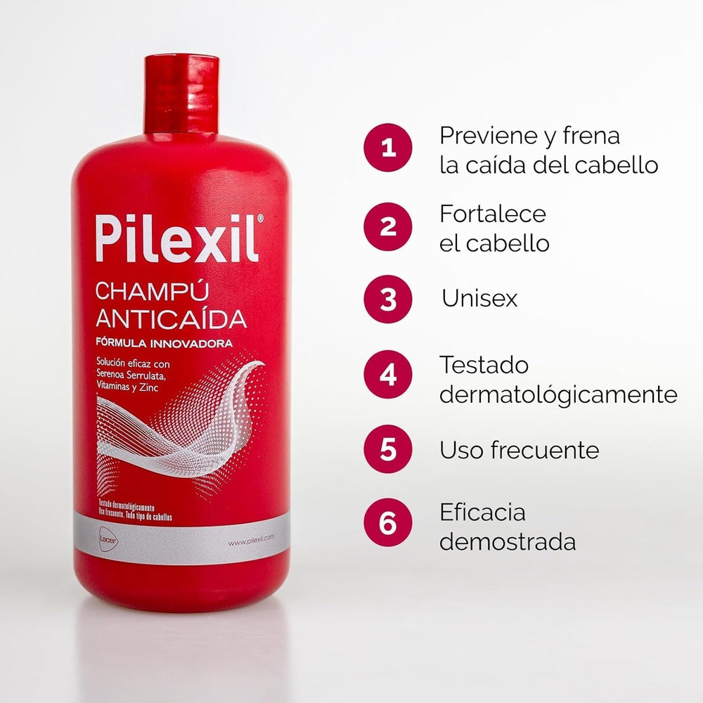 Șampon Lacer împotriva căderii părului 900 ml Ingrijire par Lacer