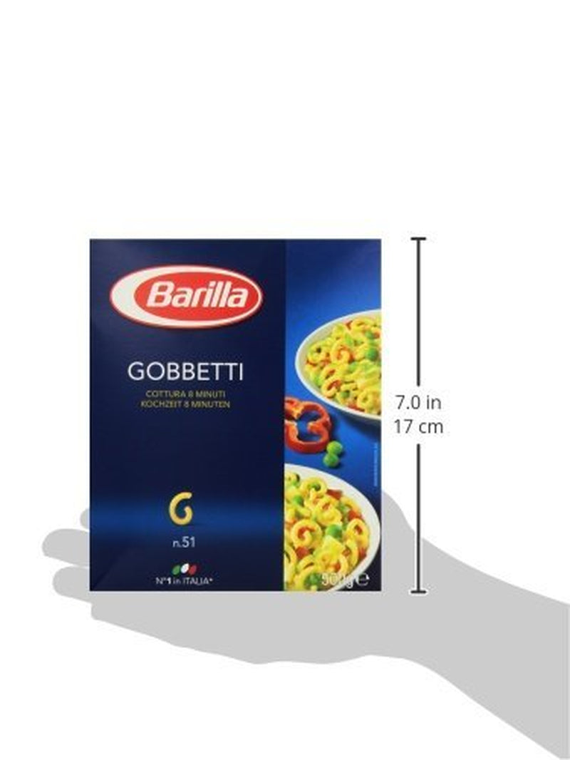 Pasta Barilla Classica Gobbetti n. 51 di grano duro, sempre al dente (1 x 500 g)