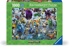 Ravensburger Puzzle 12000422 - Minecraft Mobs - Puzzle Minecraft da 1000 pezzi per adulti e bambini dai 14 anni in su Puzzle Naty Shop