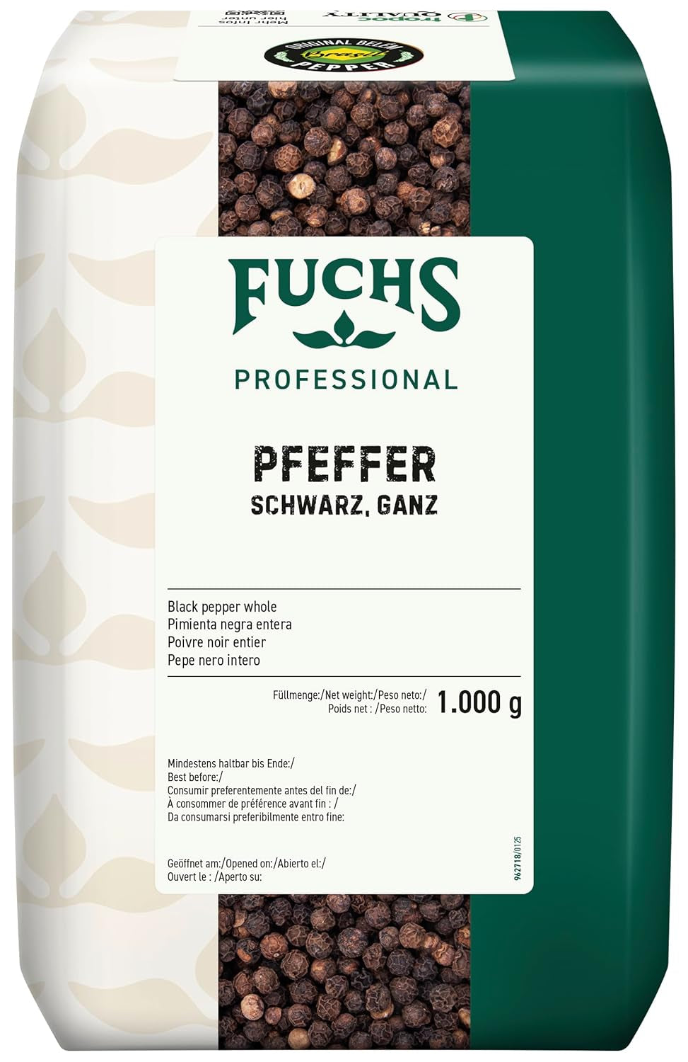Fuchs Pfeffer schwarz ganz spezial (1 x 1 kg) | 1° pacchetto