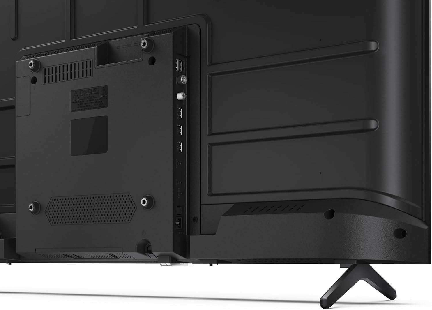 SHARP 40HF3365E – Google TV, 40" FHD, fără ramă, 60 Hz, QLED, Asistent Google cu microfon, Chromecast, Bluetooth, sunet 2x8 W, 3x HDMI, 2x USB, Culoare: Negru