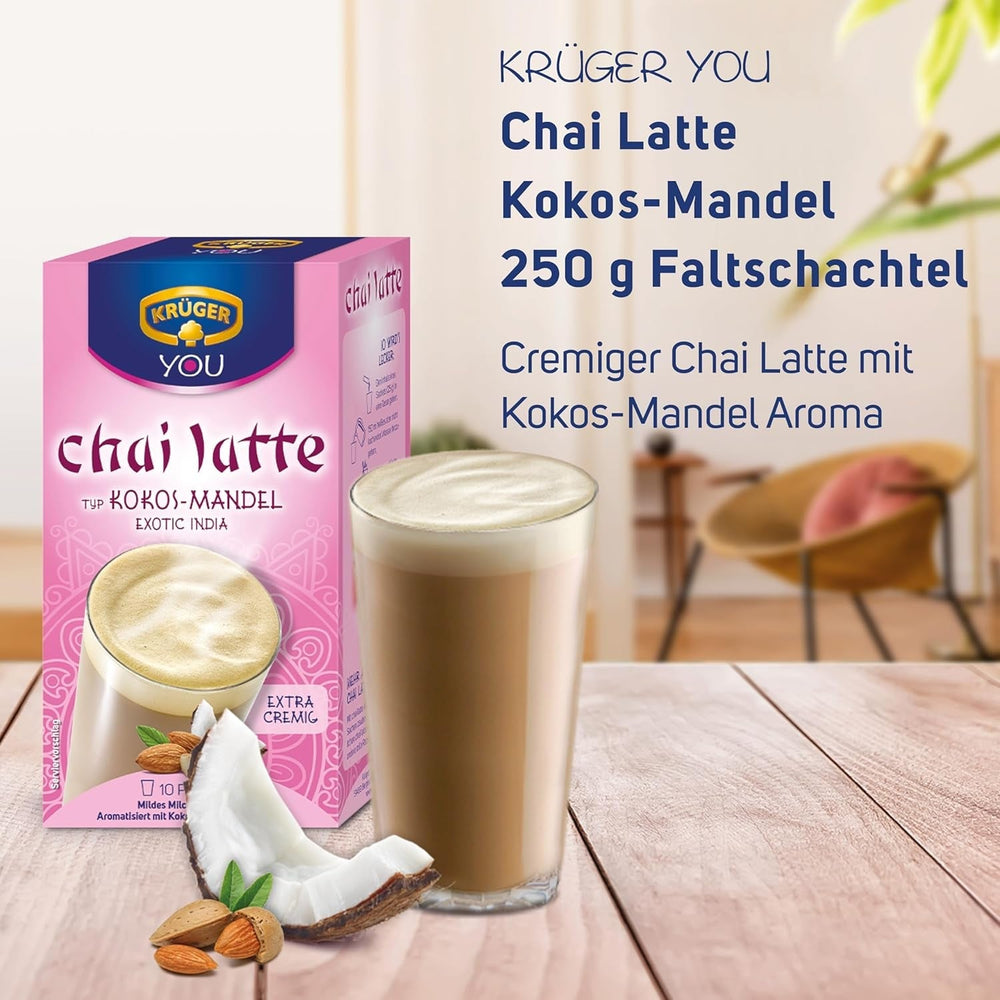 KRÜGER Chai Latte Exotic India tip cocos-migdale (1 x 0,25 kg)