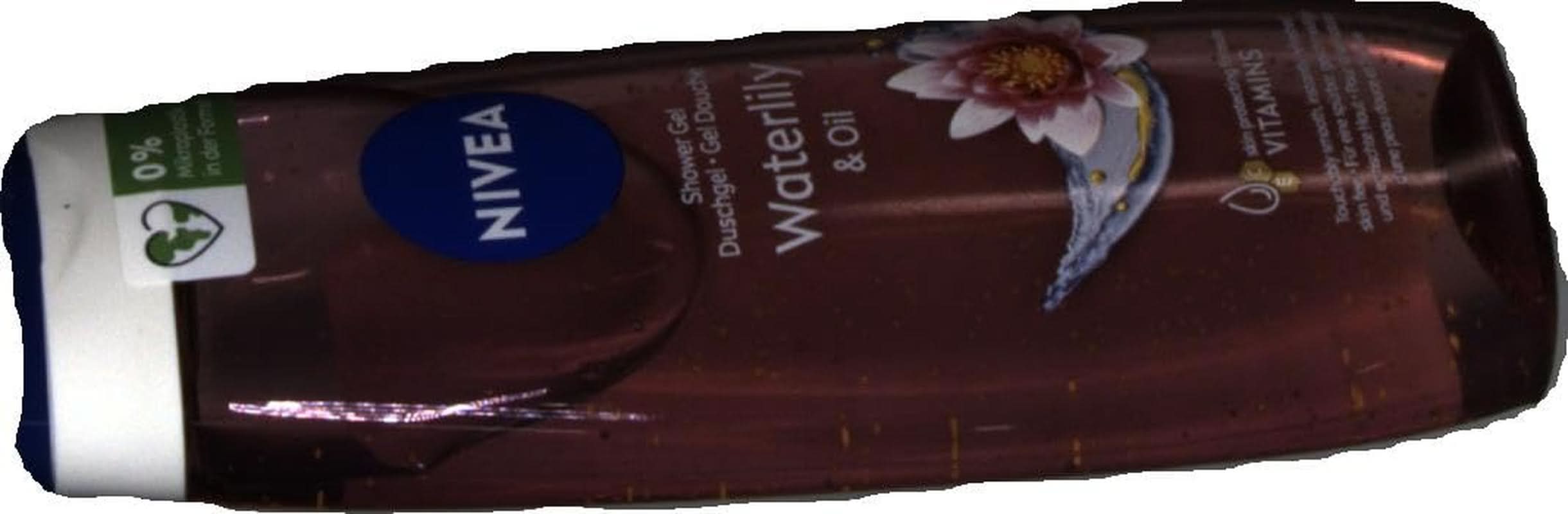 NIVEA Waterlily & Oil, Gel de duș cu parfum proaspăt de nufăr, pH neutru, 250 ml Duș și baie Naty Shop