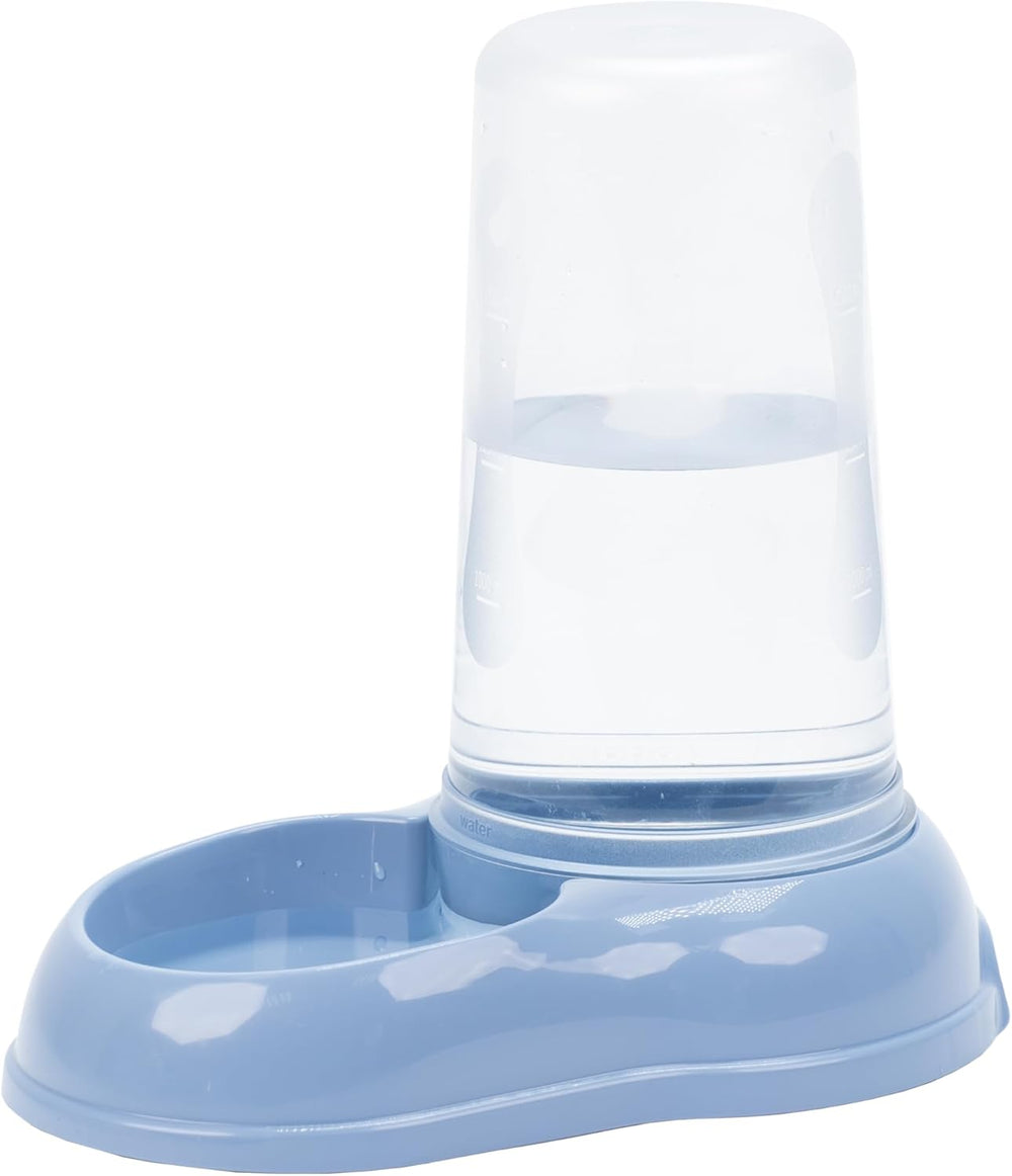 Ferplast Futter- oder Wasserspender für Hunde und Katzen AZIMUT 600 Futtertrog Acqua 0,6 litri, Rutschfester Boden, 12,5 x 19 x H 19,5 cm Blu