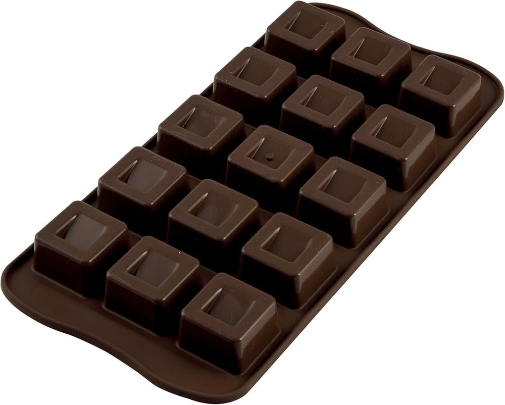 Stampo in Silicone Pralina Silikomart Cono Ø 2,6 x H 2,8 cm, 7,5 ml, 15 cavità (SCG20) Cucina Naty Shop Scg02 Cube