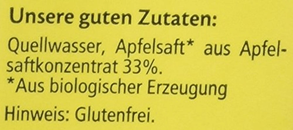 Succo di mela biologico Hipp con acqua naturale, confezione da 15 (15 x 200 ml) Mamma e Bambino Naty Shop