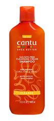 Cantu Cleansing Cream Shampoo – Shampoo Für Lockiges Und Krauses Haar – Reichhaltige Formel Aus Shea Butter – Sanfte Und Tiefenwirksame Reinigung Für Haar Und Kopfhaut – Sulfatfrei – 400 Ml Shower and Bath Cantu Default Title