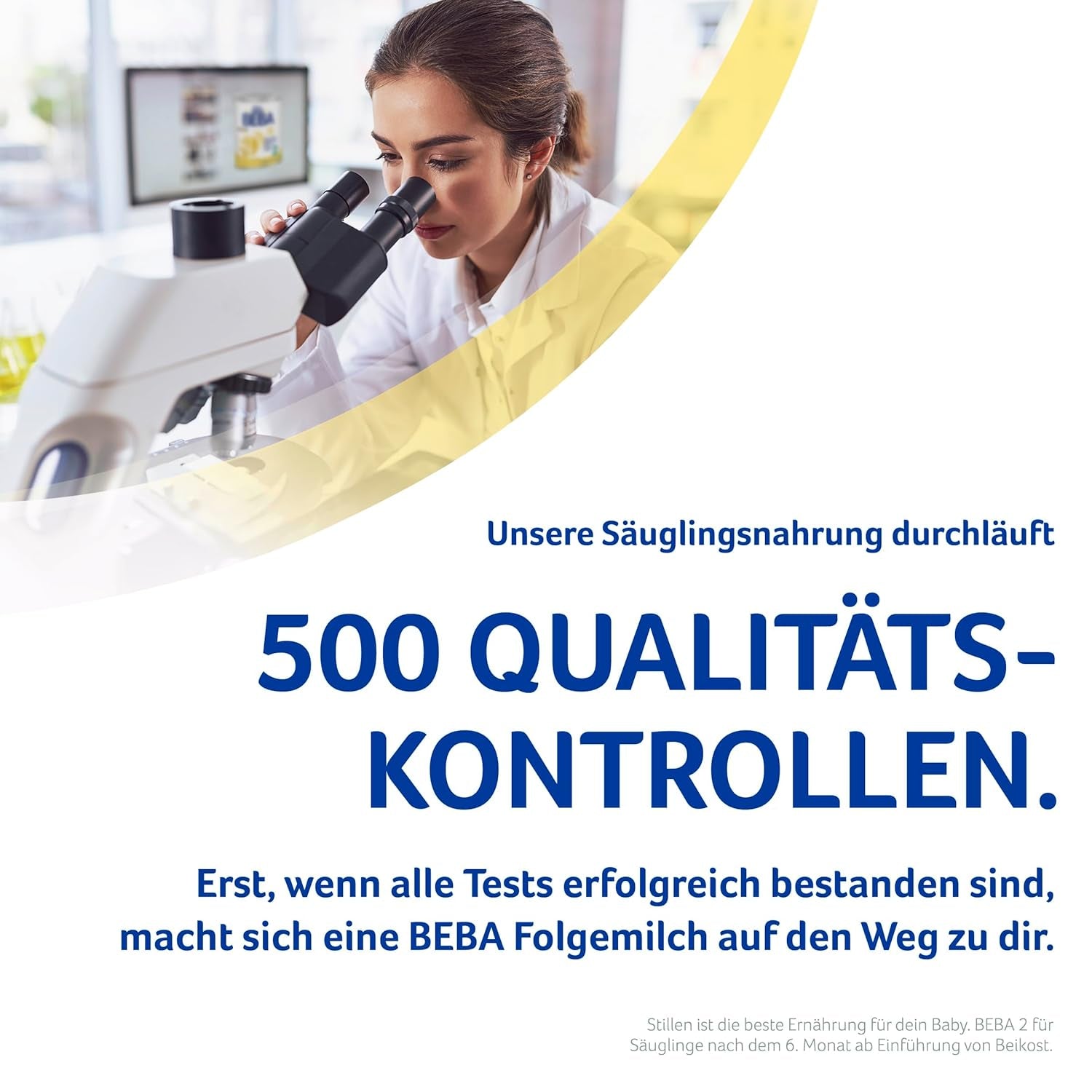 BEBA 2 - Latte di proseguimento dopo 6 mesi, con complesso 5 HMO, contenuto proteico adatto all'età, senza lattosio, senza olio di palma, senza olio di pesce, alimenti per l'infanzia, latte in polvere per bambini, confezione da 3 (3 x 800 g)