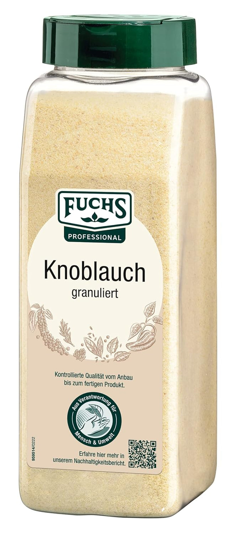 Fuchs Gewürze Knoblauch granulato, 600 g