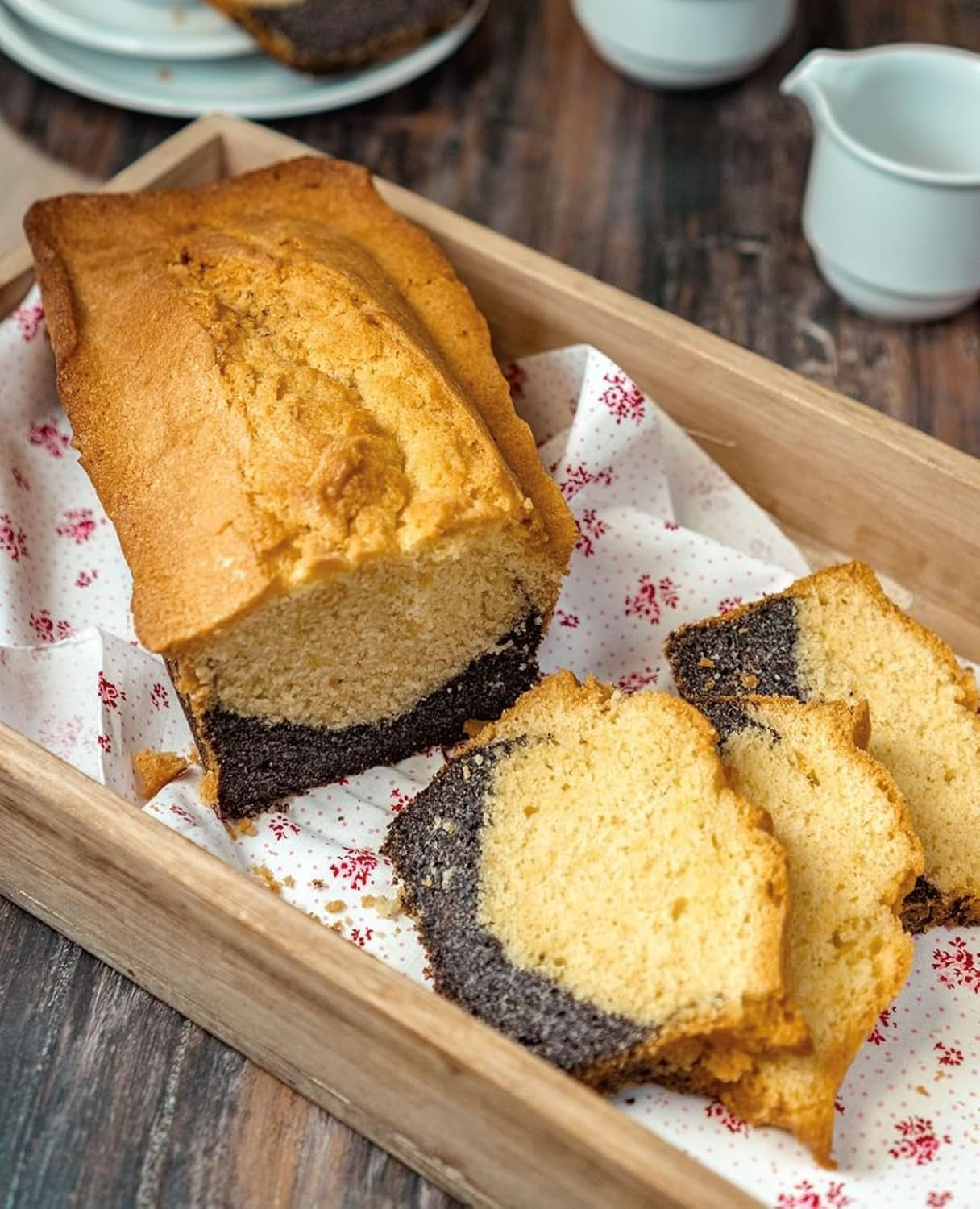 RUF Rührkuchen Backmischung, Nur Wasser & Öl Zugeben, Rezeptur Für Blechkuchen, Kastenkuchen, Muffins, Gugelhupf Und Tortenböden, 1X1000G Miscela per cuocere e cuocere Naty Shop