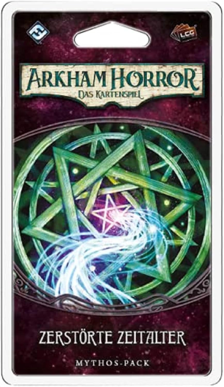 Fantasy Flight Games, Arkham Horror: LCG, Gioco base, Gioco per esperti, Gioco di carte, 1-4 giocatori, Età 14+, 45+ minuti, Tedesco, Multicolor, Colorato