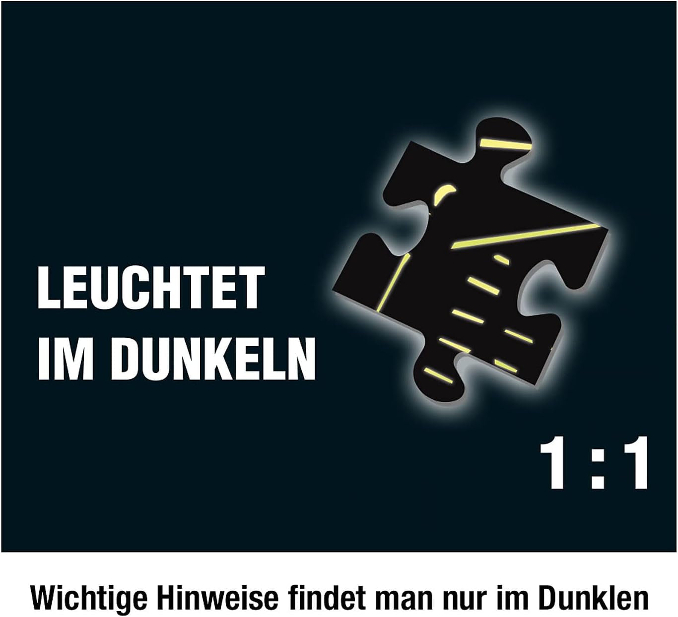 The Three ??? - Crime Puzzle - The Villa of the Puzzles By KOSMOS 697976, 300 piese, Strălucește în întuneric, Cu lampă UV, Citire, Puzzle, Rezolvarea puzzle-urilor, Puzzle detectiv De la 10 ani Puzzle Naty Shop