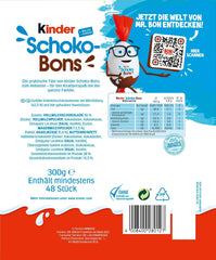 Kinder Schoko-Bons, 300g (confezione da 3)