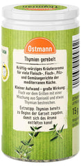 Ostmann Thyme gerebelt 15 g Thyme-Gewürz für viele Fleisch-, Fisch-, Pilz-, und Gemüsegerichte der Mediterranen Küche, Quantità: 1 Stück