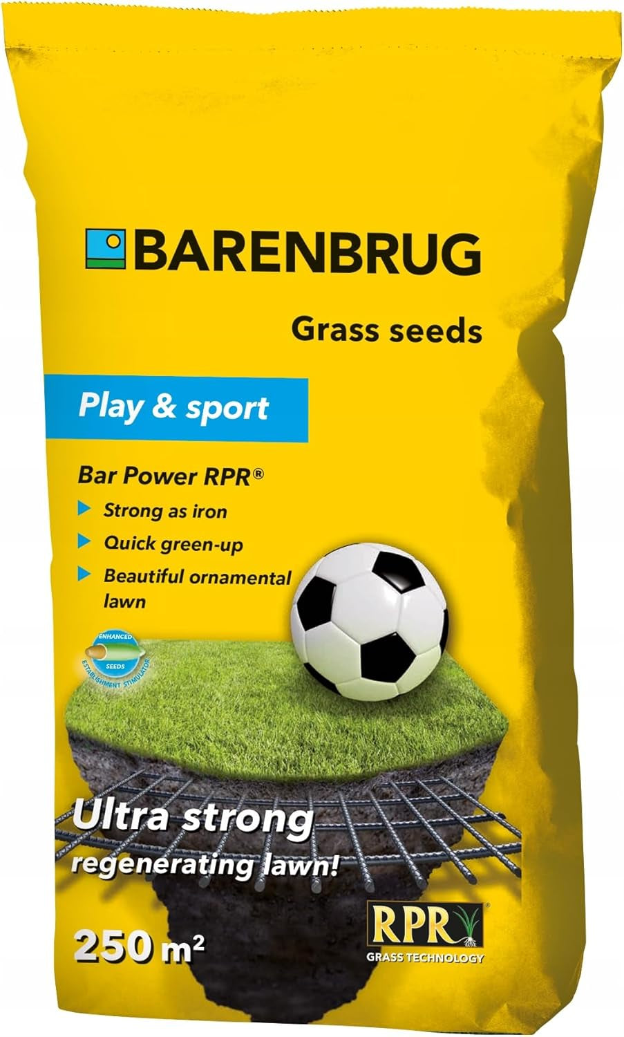 Rasensamen Barenbrug RPR Play & Sport 5 Kg - Great in Grass - Grassamen Sportrasen Spielrasen