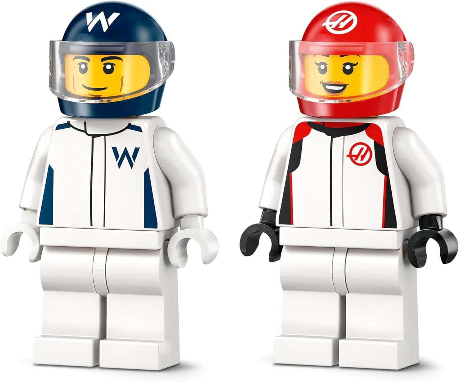 Auto da corsa F1 Williams e Haas F1 LEGO City - Giocattolo di Formula 1 con auto costruibili e 2 minifigure di piloti da corsa - Piccole idee regalo per ragazzi e ragazze dai 4 anni 60464 Set di costruzione Beuche den LEGO-Store