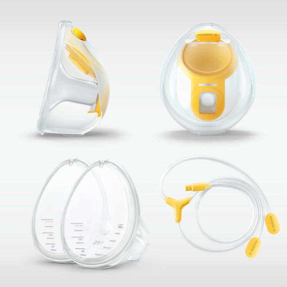 Tiralatte manuale Medela Harmony - Design svizzero compatto con protezioni Personalfit Flex e tecnologia Medela 2-Phase Expression Accessori Alimentazione e Allattamento Bebe Naty Shop