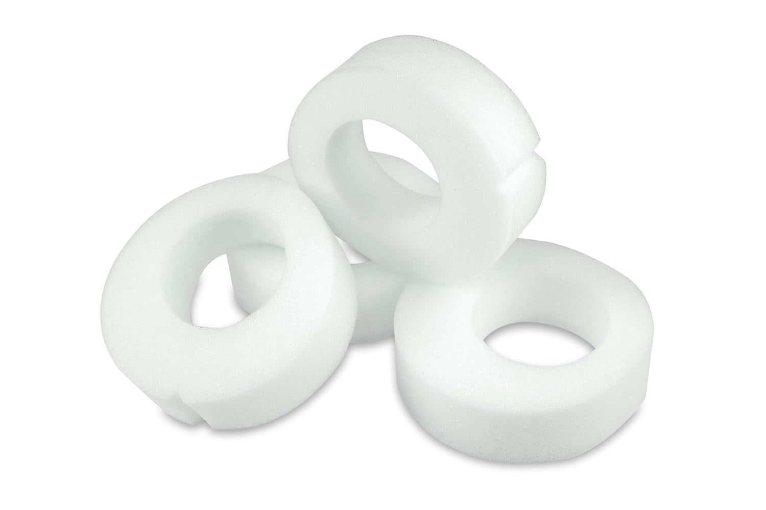 ELANEE Brust-Ringe, Schutz Der Brustwarze Bh-Kontakt Durch Hohllagerung, Ideal Bei Wunden, Entzündeten Brustwarzen Durch Stillen, 10 Stück (222-00) Accessori Alimentazione e Allattamento Bebe Naty Shop