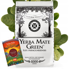 Yerba  Brazilia Despalada 1 kg ● Ceai mate uscat la aer din frunze de mate ● Mate paraguayan natural 50 g ● Aromă naturală de ceai mate ● Ceai yerba mate fără aditivi ● Ceai mate în vrac