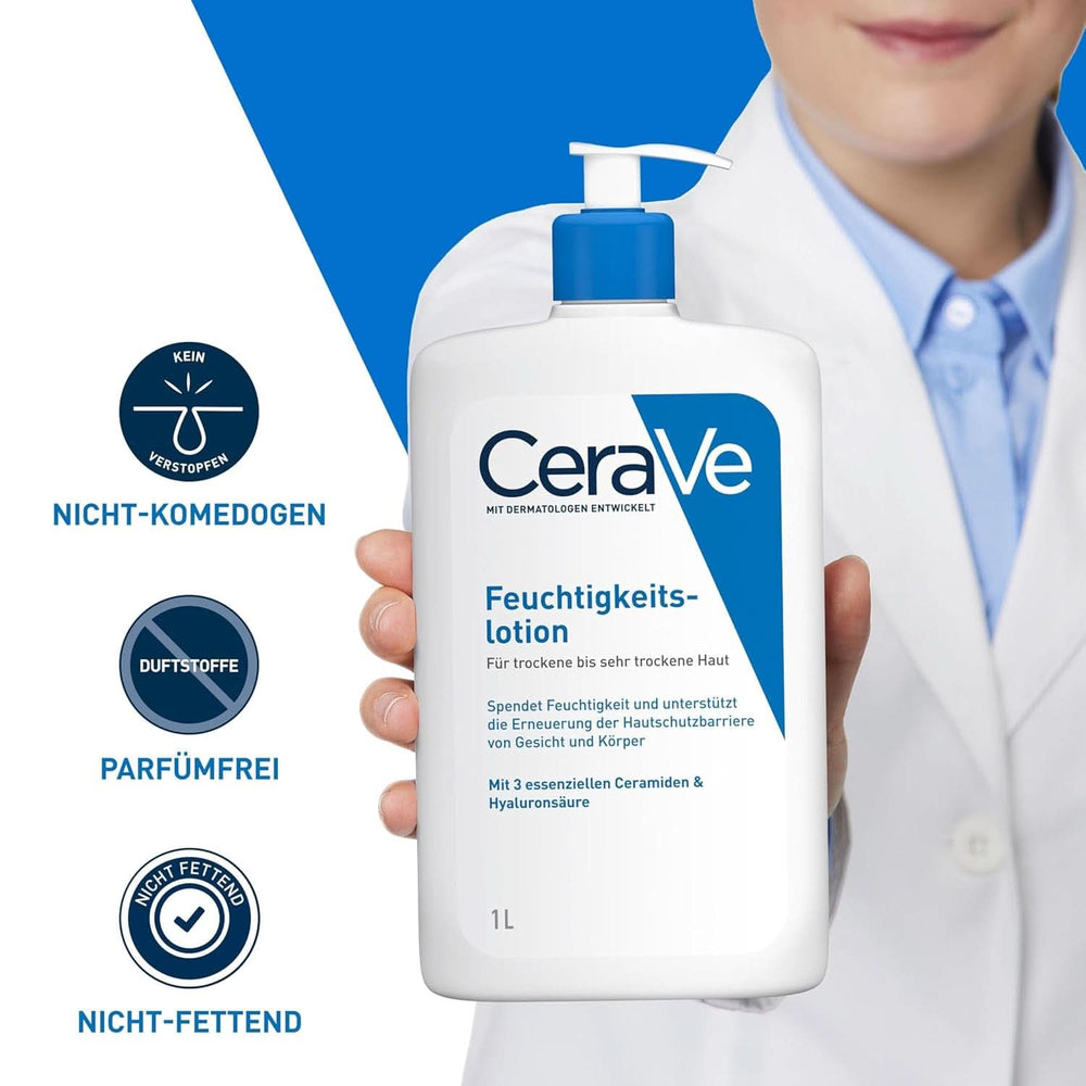Cerave Lozione idratante per corpo e viso, 1 litro Cosmetici e Beauty Naty Shop