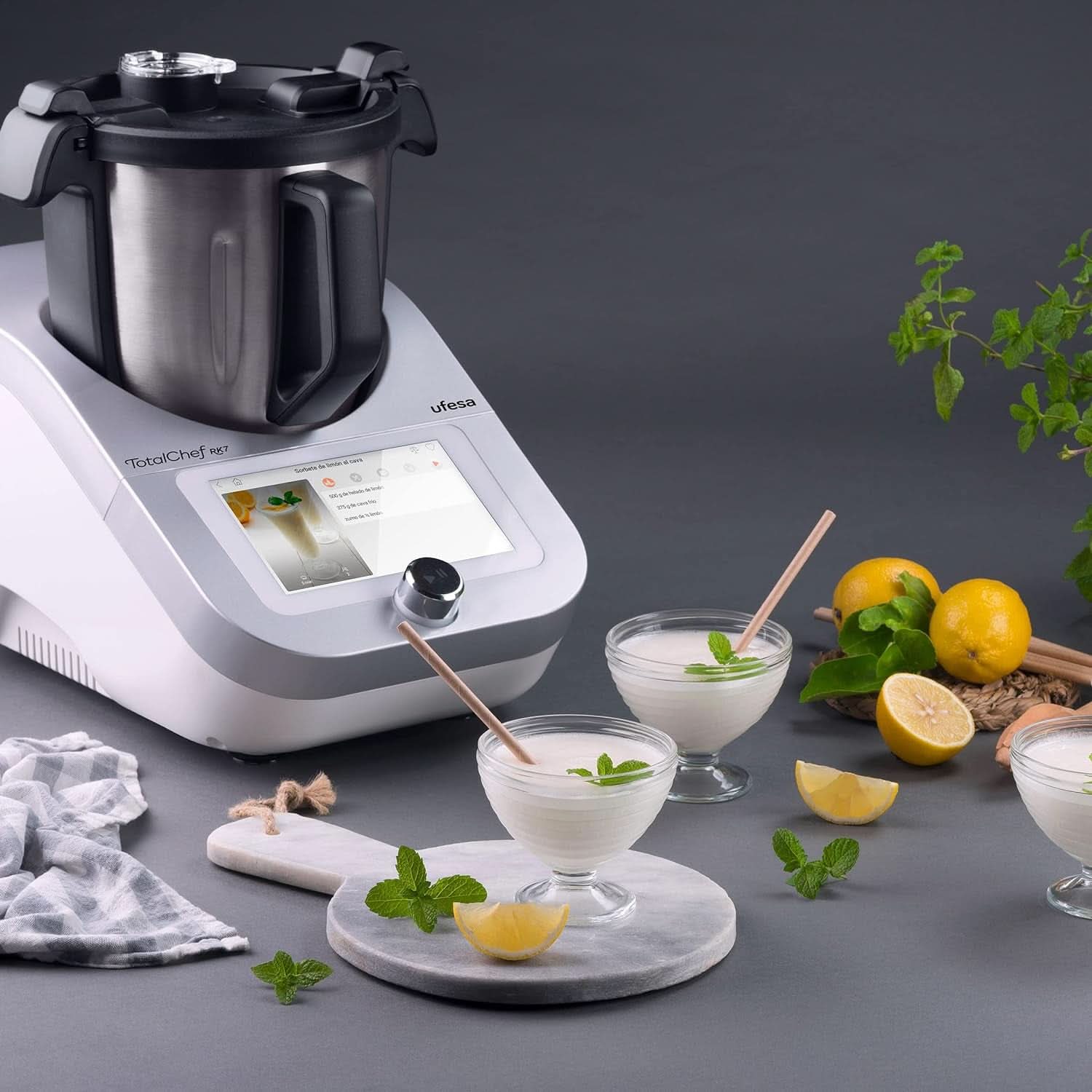Ufesa Totalchef RK7, robot da cucina multifunzione con funzione cottura, WLAN, 30 funzioni Naty Shop
